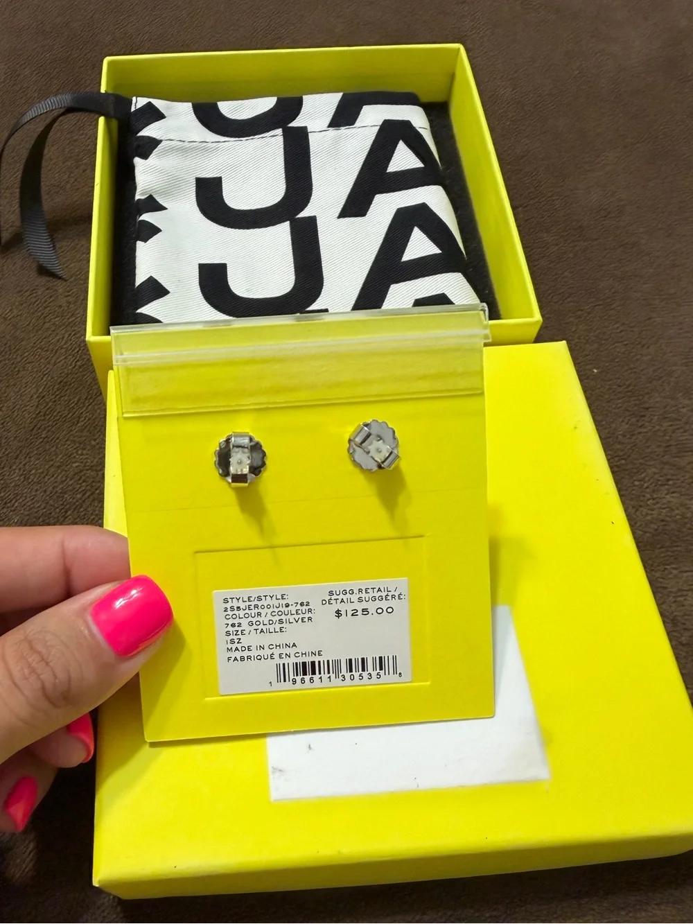 Marc Jacobs Multi-Charm Star Drop Earrings